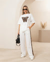 Ivory Leopard Co-ord