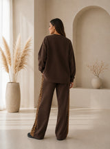 Cocoa Leopard Co-Ord-Set