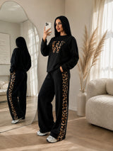 Noir Leopard Co-ord