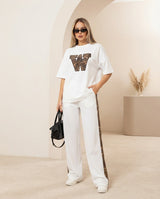 Ivory Leopard Co-ord