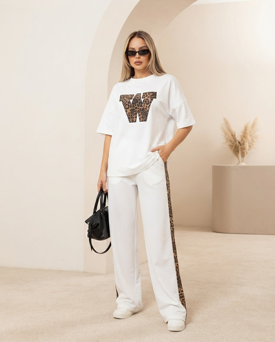 Ivory Leopard Co-ord