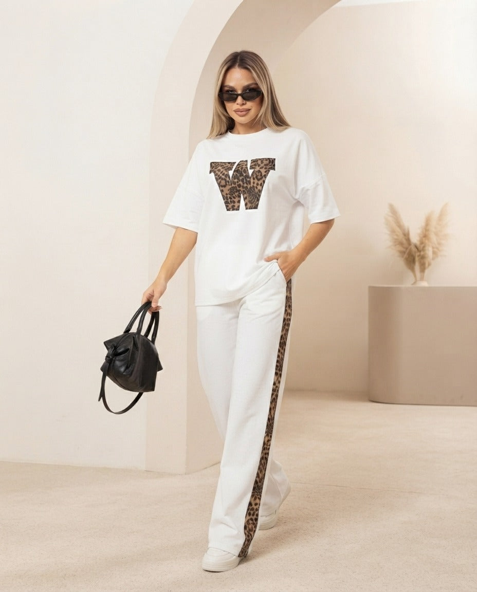 Ivory Leopard Co-ord